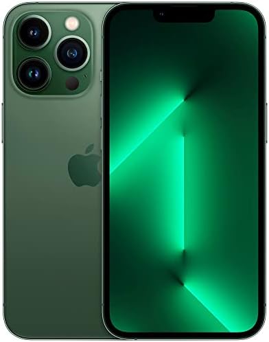 Apple iPhone 13 Pro Max, 128GB, Alpine Green – Unlocked (Renewed)