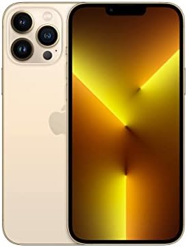 Apple iPhone 13 Pro Max, 256GB, Gold – T-Mobile (Renewed)